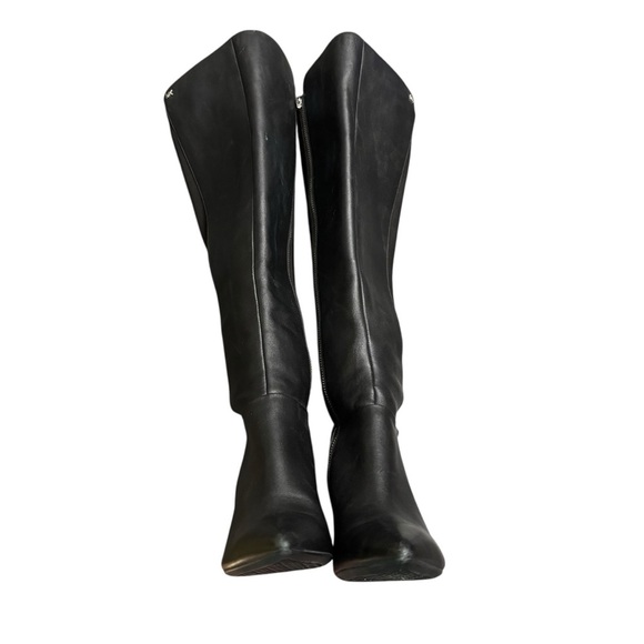Michael Kors Leather Point Toe Knee High Boots - Picture 5 of 9